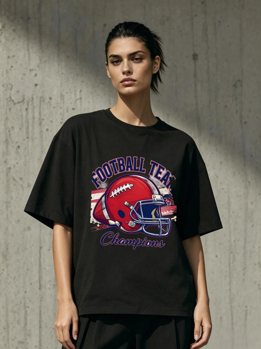 T-shirts pour femmes en coton, à col, sur le thème de la bibliothèque, de la lecture, de l'académie, de la littérature, de l'étude, de la recherche, du savoir, de la sagesse et de la jeunesse