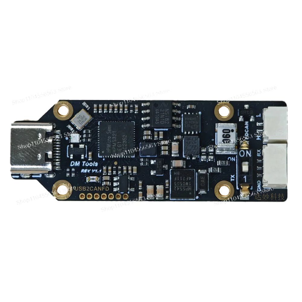 FDCAN Analyzer USB to CAN Support 5Mbps debugging tool Damiao isolation FDCAN module can box
