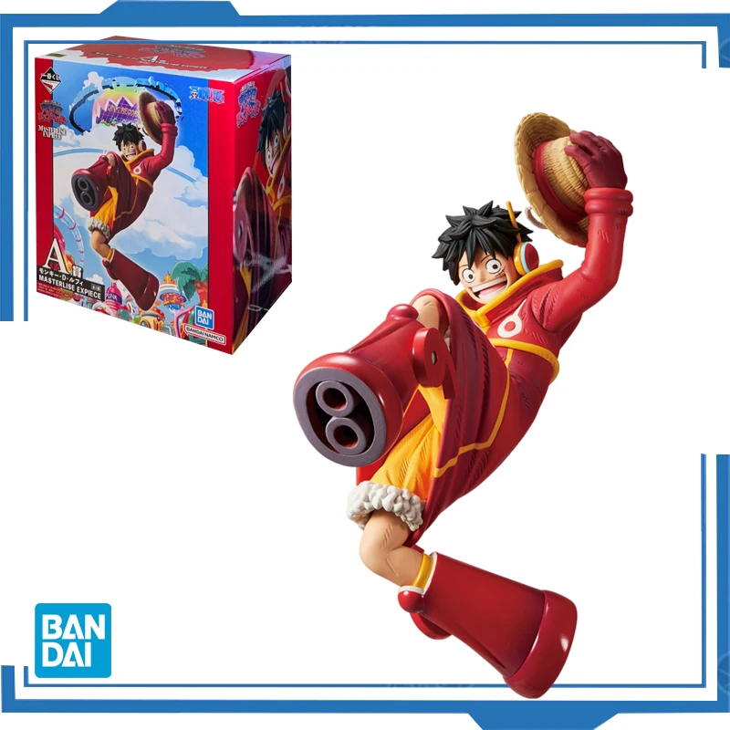 

Bandai Original One Piece ICHIBANKUJI Prize A MASTERLISE EXPIECE Monkey D Luffy EggHead Action Figures Collection Model Toys