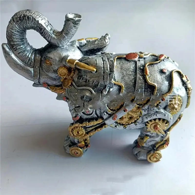 USER FRIENDLY-Mechanical Punk Models, Resin Crafts, Steampunk Resin Statues, Sculpture Decorations, Home Desktop Ornaments