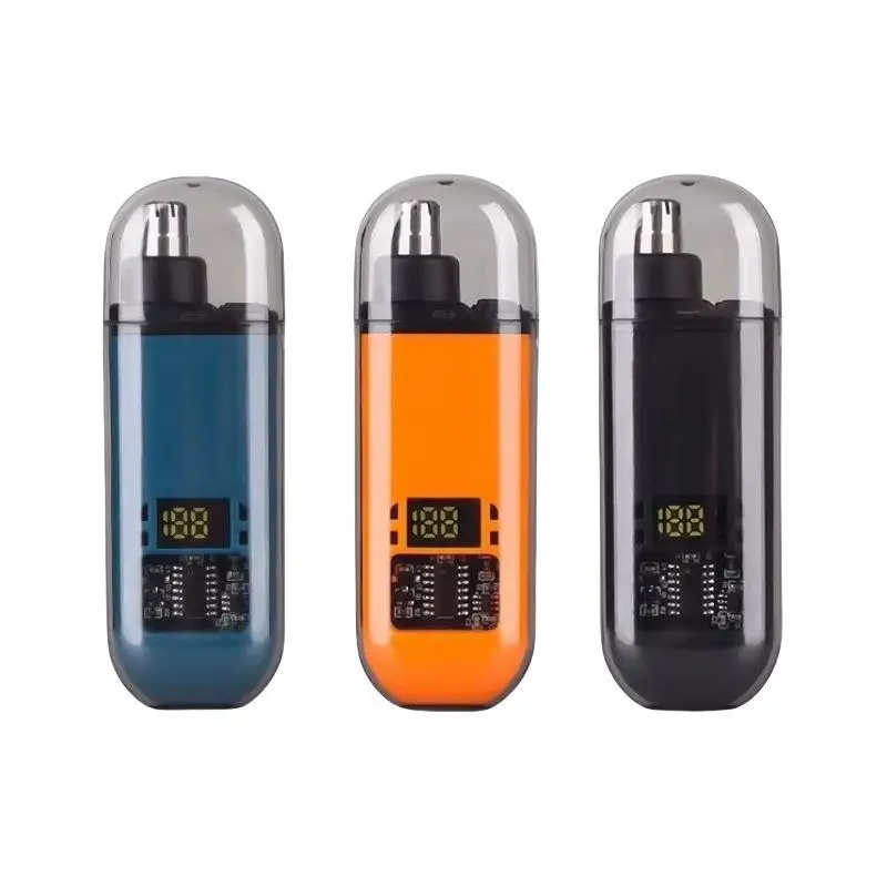 Washable USB Rechargeable Nose And Ear Hair Trimmer For Men Mini Portable Electric Clipper Quick Charging Low Noise Compact