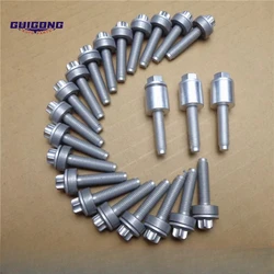 GUIGONG Aluminum Valve Chamber Cover Screw for BMW 6 Cylinder E90, E60, 323, 325, 330, 523, 525, 530, N52 Car Engine Parts