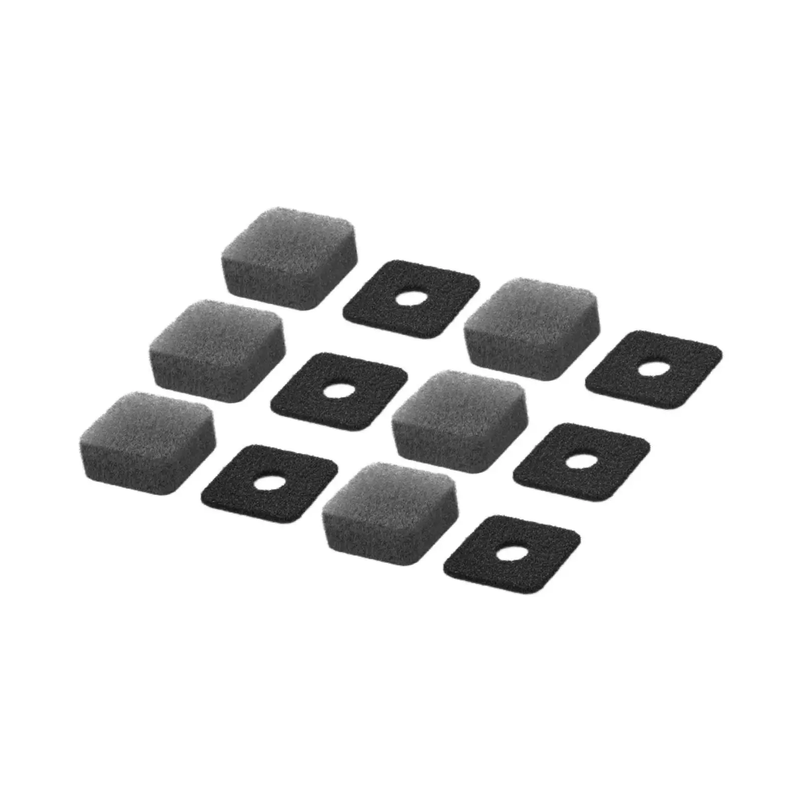 6 stuks microfoon windmof ruisonderdrukking geluidsisolatie camera-accessoires voor x3