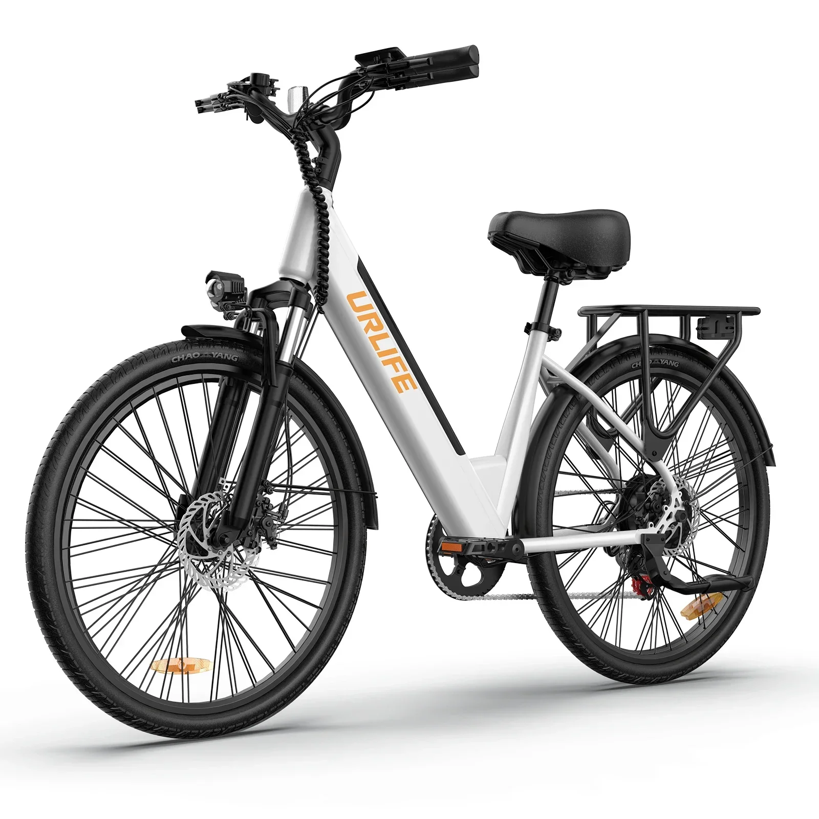 URLIFE E26 Geeignet für den Stadtverkehr Elektrofahrrad 250W Motor Aluminiumlegierungsrahmen 48V 10.4AH 26 Zoll Reifen