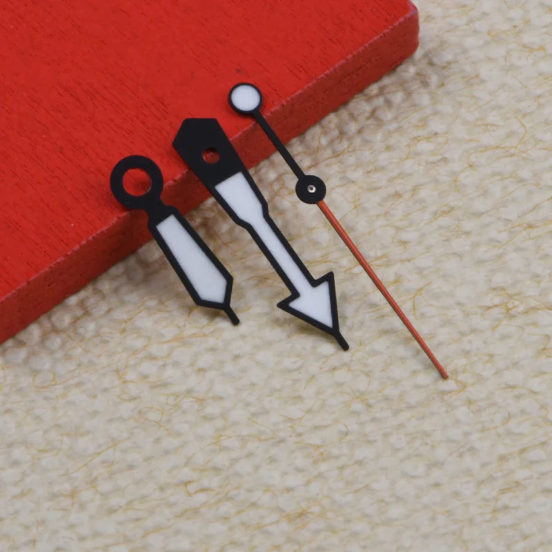 

Светящиеся стрелки часов BGW-9, NH35/NH36 MM300 6105 6309 SKX007/009, стрелки из тунца, черепахи, подходят для часов Seiko, аксессуары