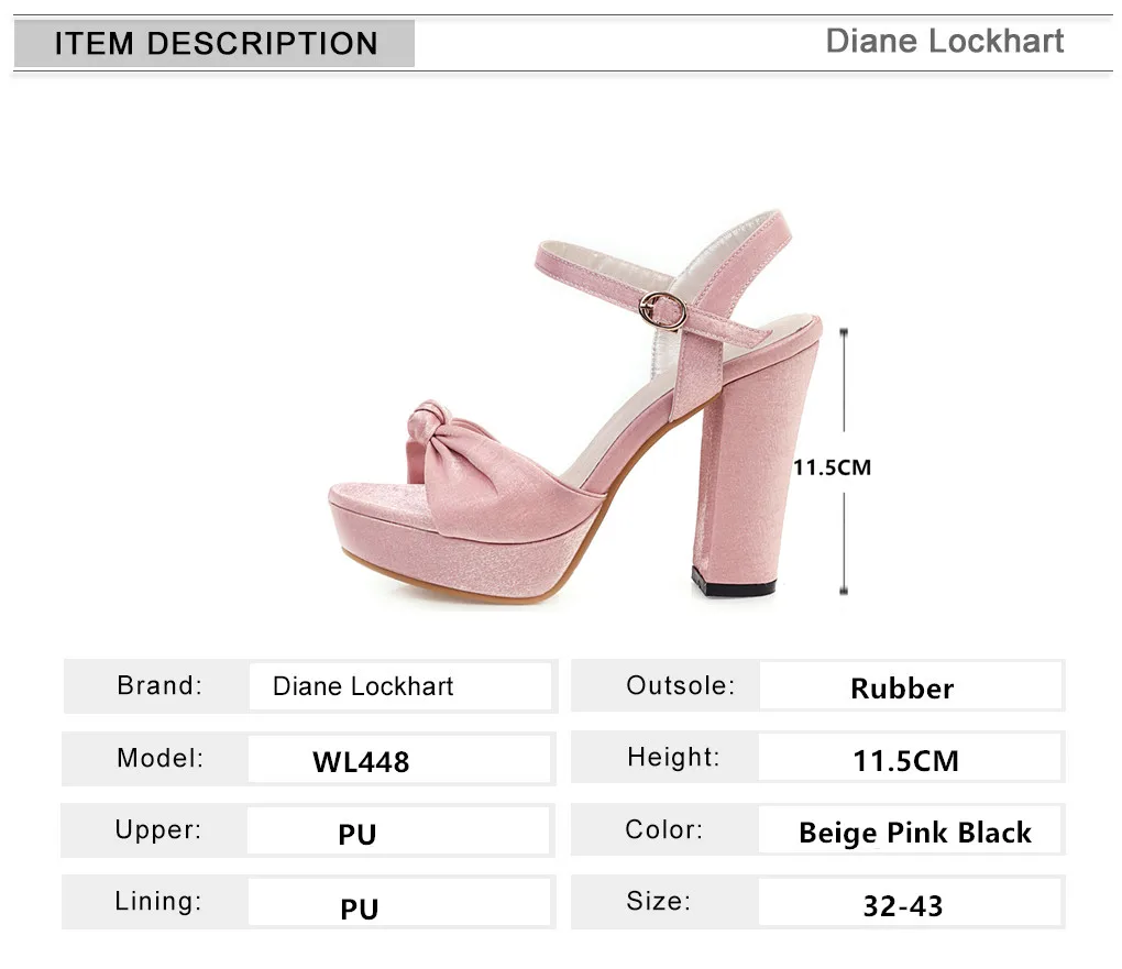 2024New Summer Women High Heels Wedding Party Sandals Open Toe Ankle Strap Chunky Heels Shiny Platform Sandals Ladies Shoes Pink