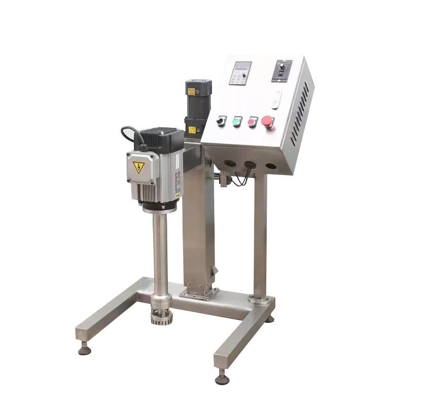 

Laboratory Cosmetics Ice Cream Emulsifier Mixer High Shear Dispersion Homogenizer Mixer Price High Shear Pigment Mixer