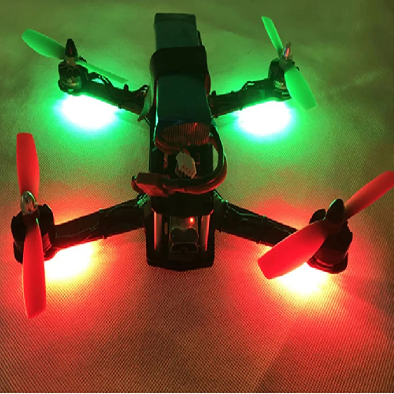 ZMR Wireless Navigation Light 4 modes LED lights 1S Rechargeable for RC Airplane Hobby Plane Drone Car Boat Toy Part