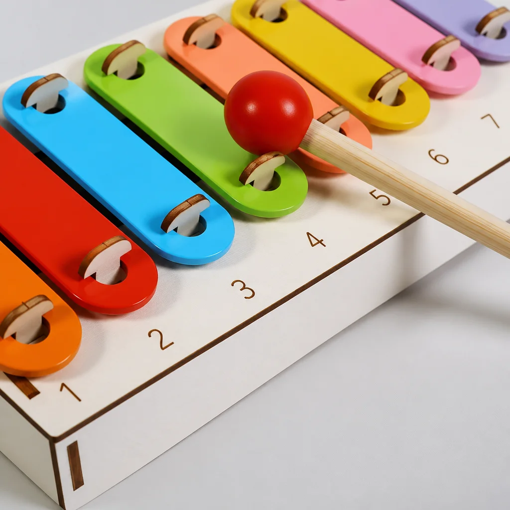 ชุดเครื่องดนตรีไซโลโฟนไม้ 8 โน - Musical Instrument Diy For Kids บทวิจารณ์และราคา