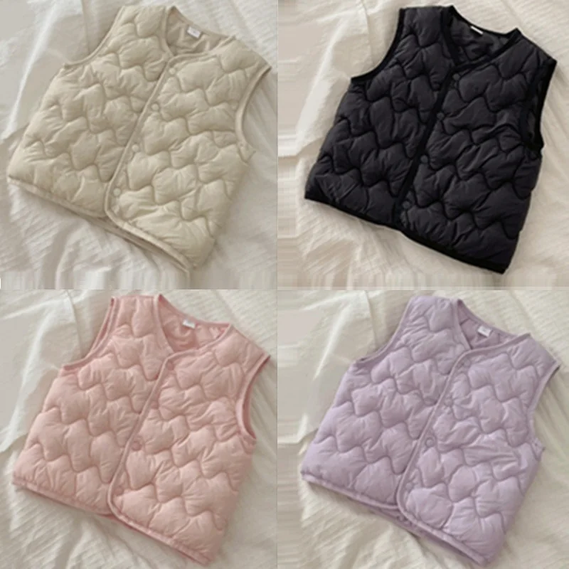 spring-autumn-winter-waistcoat-baby-toddler-warm-clothes-boys-girls-sleeveless-padded-jacket-kids-vest-coat-children-outerwear