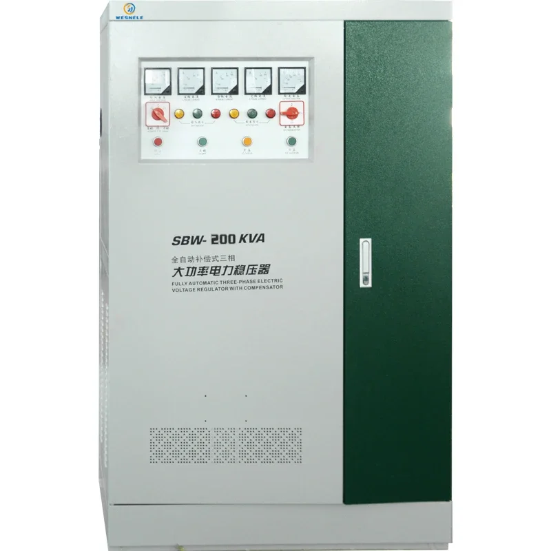 200 KVA three phase SVC voltage stabilizer automatic voltage stabilizer  Voltage Regulator