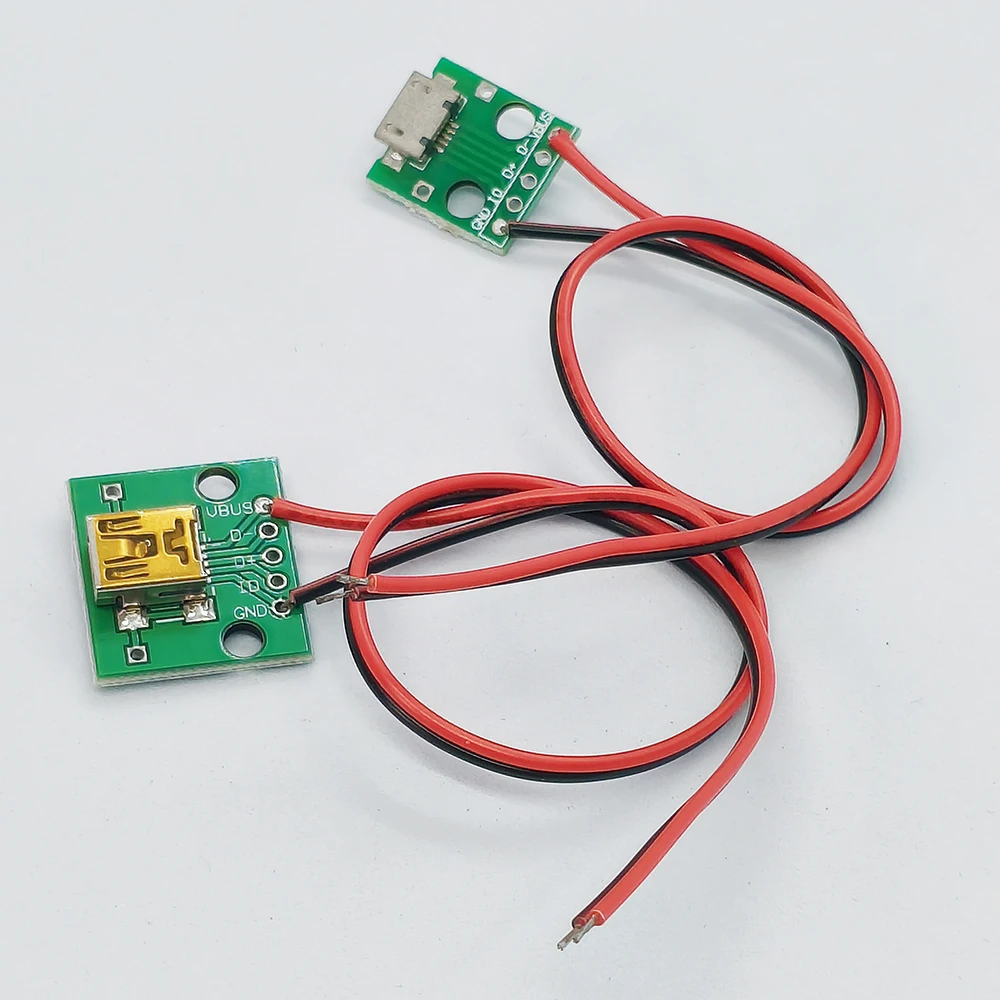 10 Stück Mini Micro TYPEC Anschlusskabel DIY Kabelverbinder Buchse Ladeanschluss Adapter Leiterplatte mit PD-Unterstützung – Detail 2