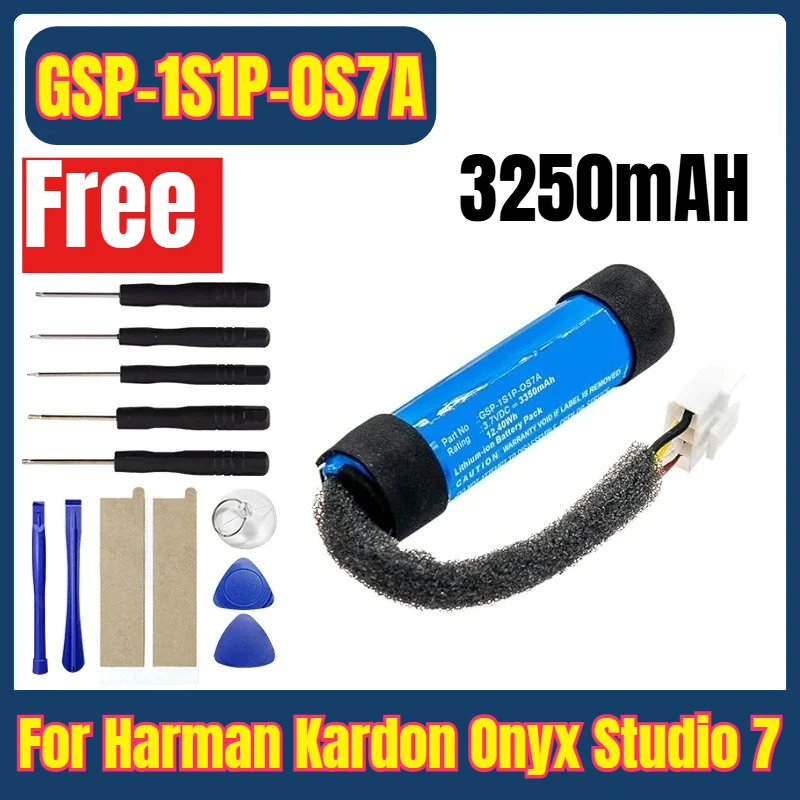 

GSP-1S1P-OS7A 3250mAh Wireless Bluetooth Speaker Batteries for Harman Kardon Onyx Studio 7+Tools