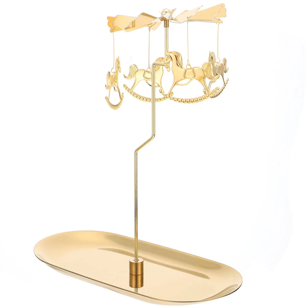 ديكور منضدية دوارة DIY لحفلات الزفاف وحامل الطاولة وحامل الشموع المعدنية لتزيين الروائح العلاجية #1