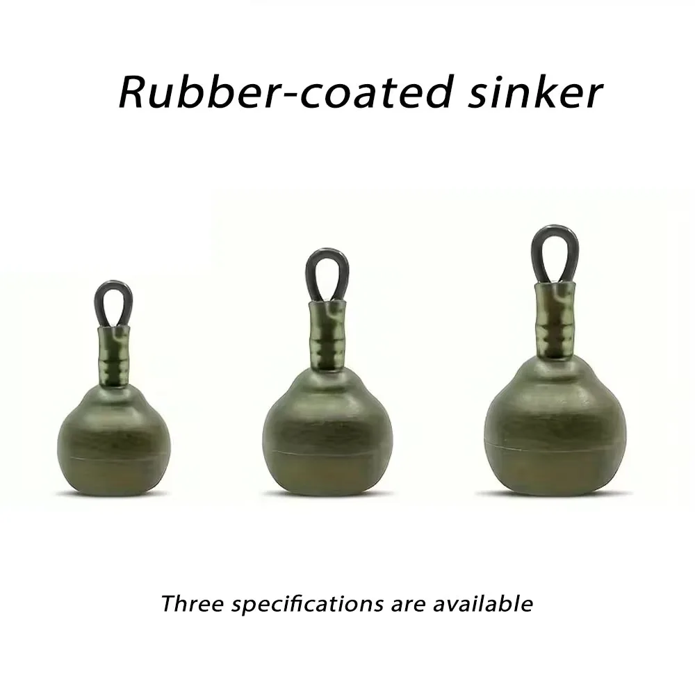 3-teiliges Angel-Sinker-Gewichte-Set, Angelzubehör, geeignet zum Karpfenangeln, mehrere Größen erhältlich (14 g/28 g/52 g)