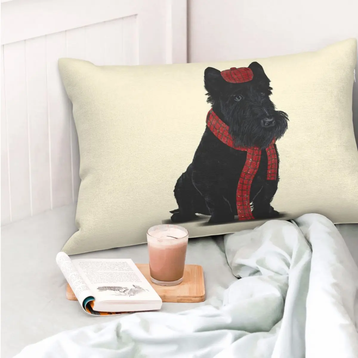 I Love My Scotties Dog 3 Rectangle Pillowcase Cushion Cover Decor Bedroom Bed Home Comfort Throw Pillow