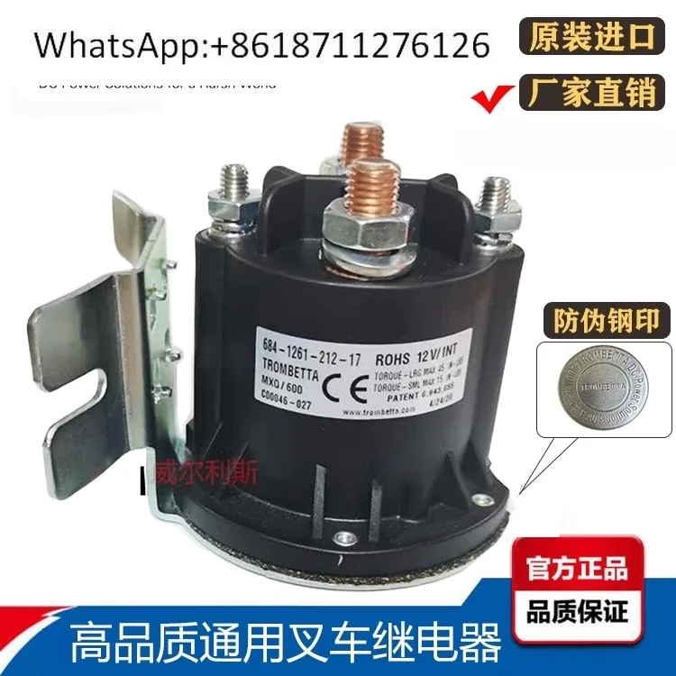 684-1261-212-17-09 forklift oil pump motor start 12V relay 24 contactor