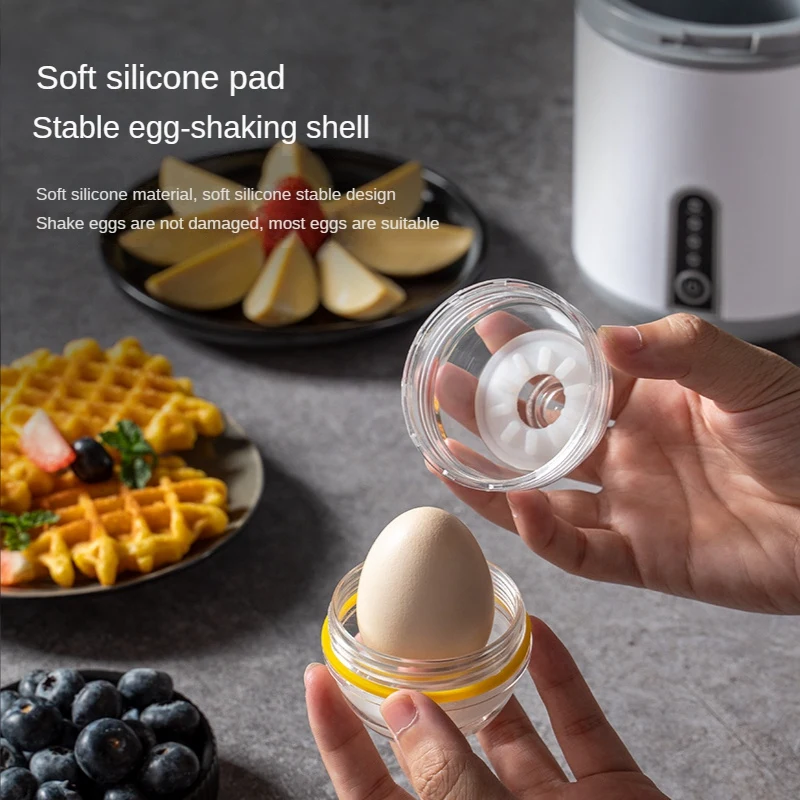 ●Electric Egg Mixer Egg Shaker Golden Egg Maker Automatic Mixing of Egg White and Yolk Kitchen Supplies Egg Homogenizer B