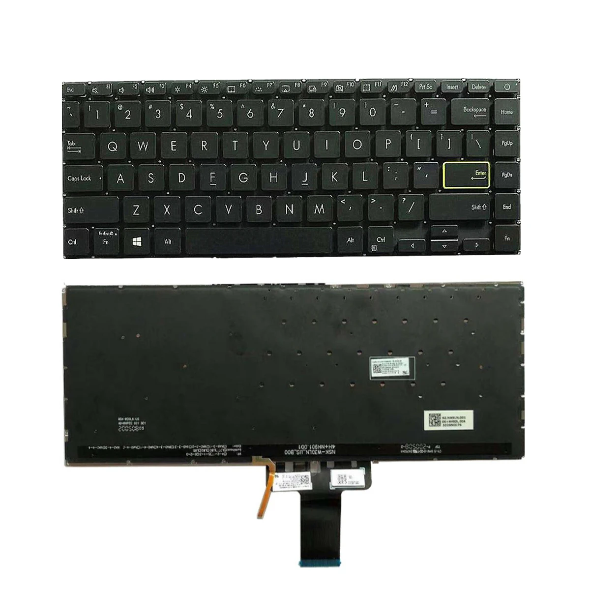 

Новая английская клавиатура с подсветкой для Asus Vivobook S14 S433 X421 M433 0KNB0 212PUS00