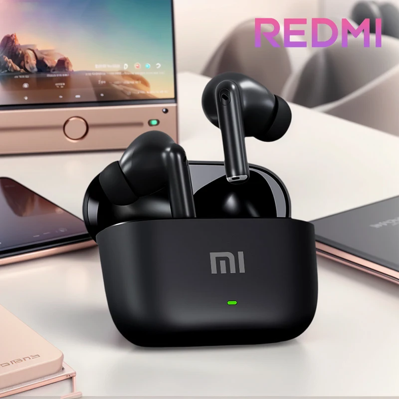 

Redmi Wireless Earphone HIFI Stereo Sound Bluetooth 5.3 Headphones Sport TWS Earbuds With Mic For Android IOS headset