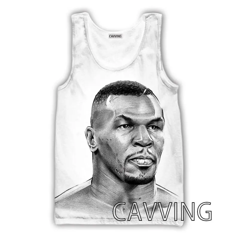 CAVVING 3D Printed  Mike Tyson Tank Tops Harajuku Vest  Summer Undershirt Shirts Streetwear for Men/women  V02
