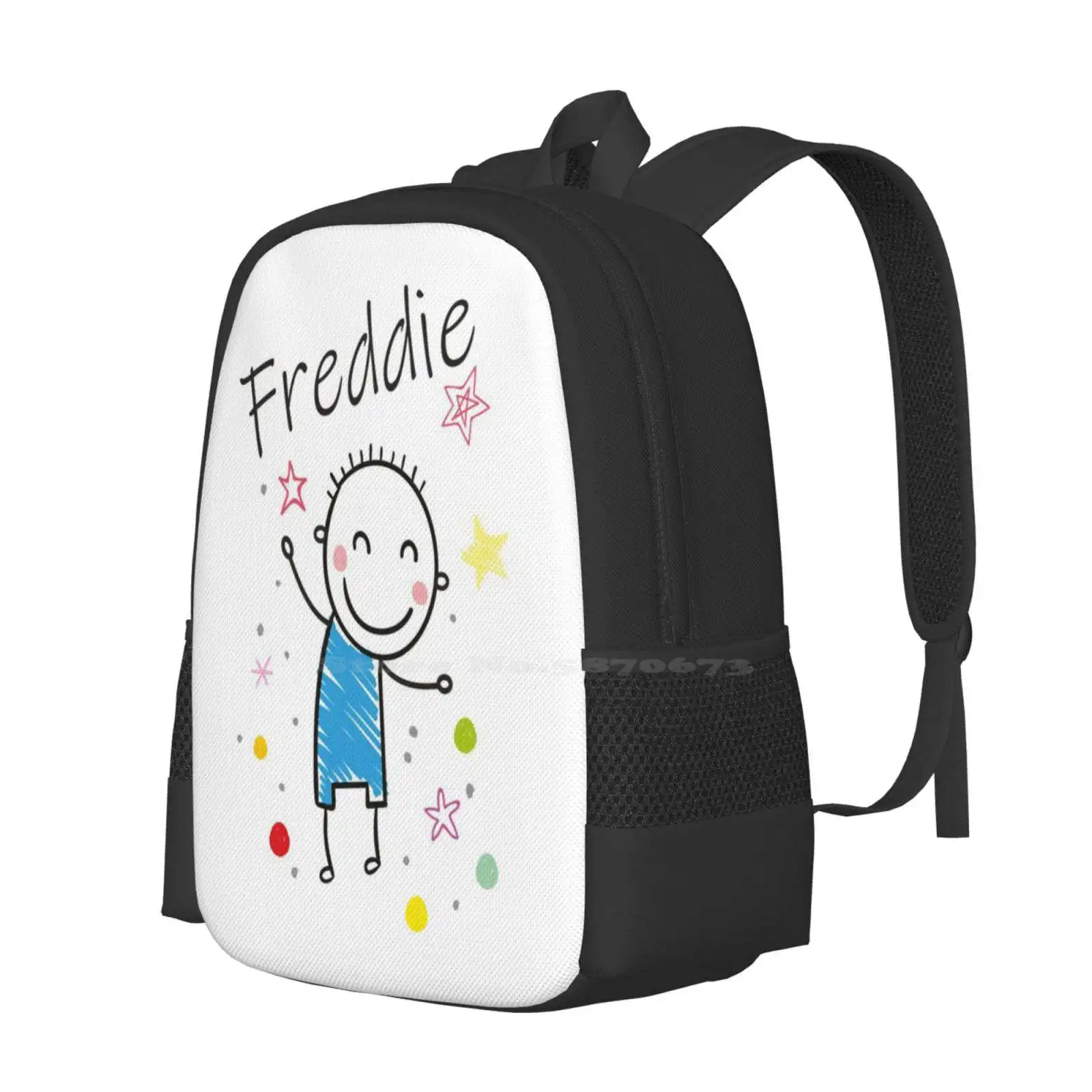 Freddie Hot Sale Schoolbag Backpack Fashion Bags My Name Is Freddie For Freddie With The Name Freddie For The Boy Freddie For A