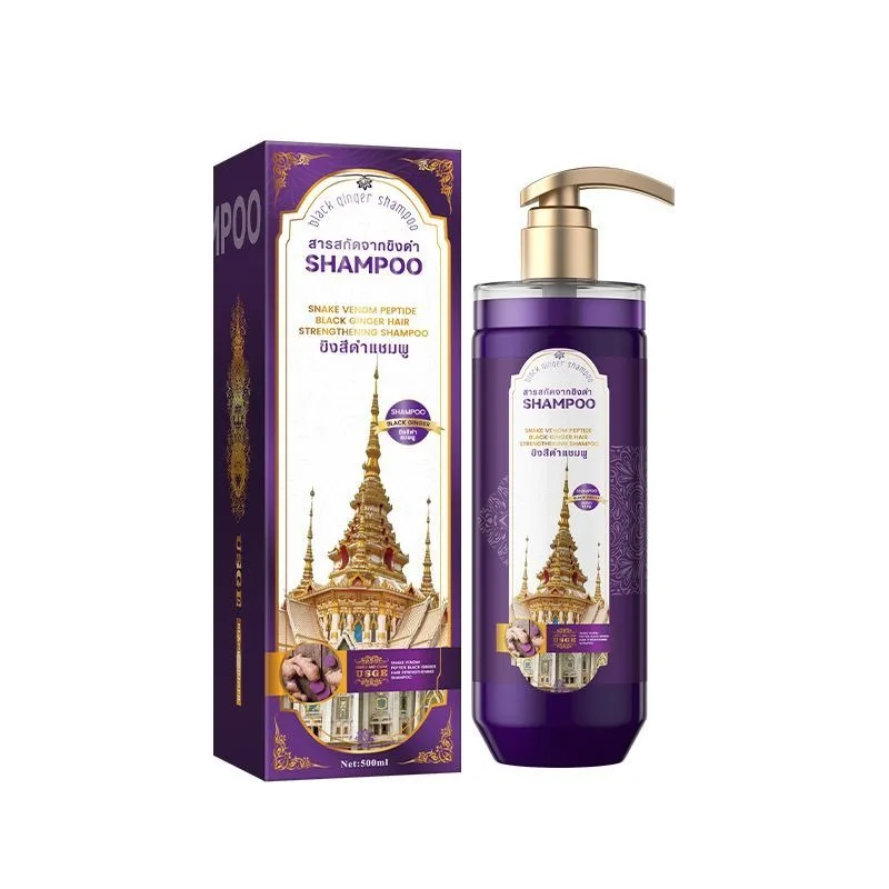 Original Black Ginger Shampoo - Anti-Dandruff & Scalp Soothing Formula, Oil Control for Voluminous, Smooth & Strengthened Hair