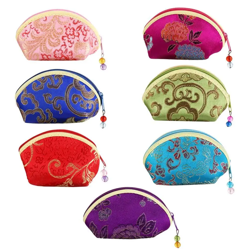 

Auspicious Cloud Zip Bracelet Bag Multi Color Gift Pouch Purse Pouch Chinese Style Storage Bag Women Jewelry Bag Jewelry Case