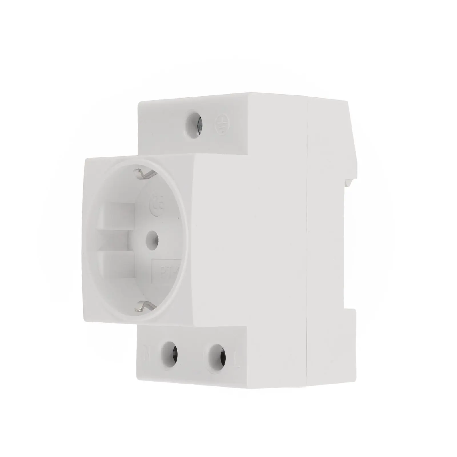 DIN Rail Socket Built In Protective Contact Earthing Contact Outlet For Dist GAW AC30 US Standard Socket General Purpose Relays