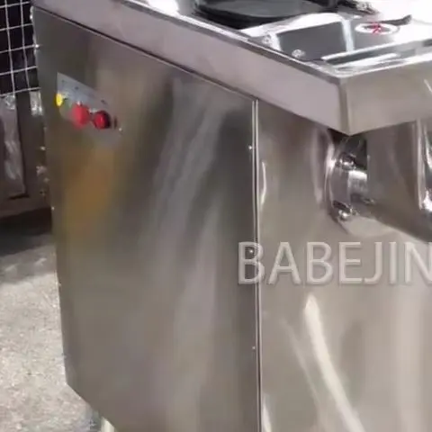 

Industrial Commercial Electric Fruit Vegetable Grinder Stainless Steel Fresh Meat Chopper for Business Use