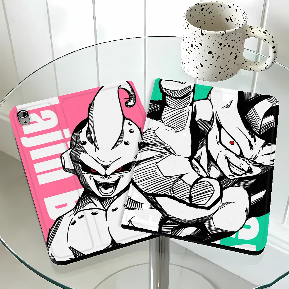 Case for Samsung Galaxy Tab A8 S7 S8+ S10 Plus A7 Lite S9+ S10 Lite S10FE A11 S9 FE S11 A9Plus With Pencil Holder Cool Anime