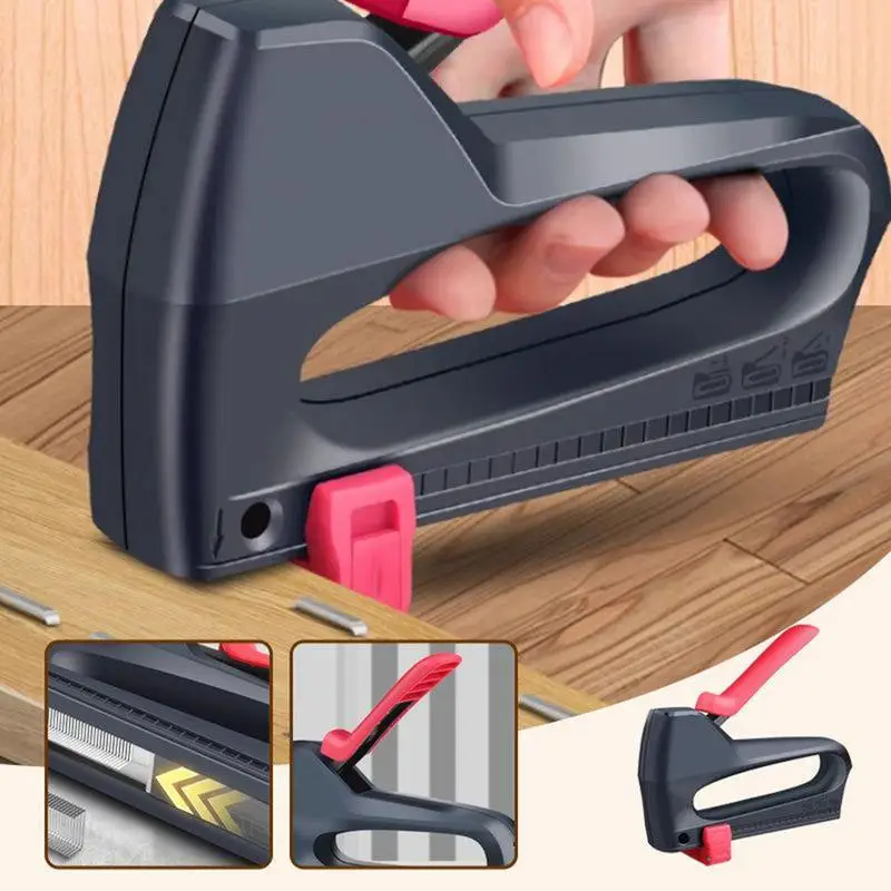 Manual Nailer Hand Tool Woodworking Nailer Machine Compact Ergonomic Wall Nail Fixture For Wooden Box Furniture Repair Projects