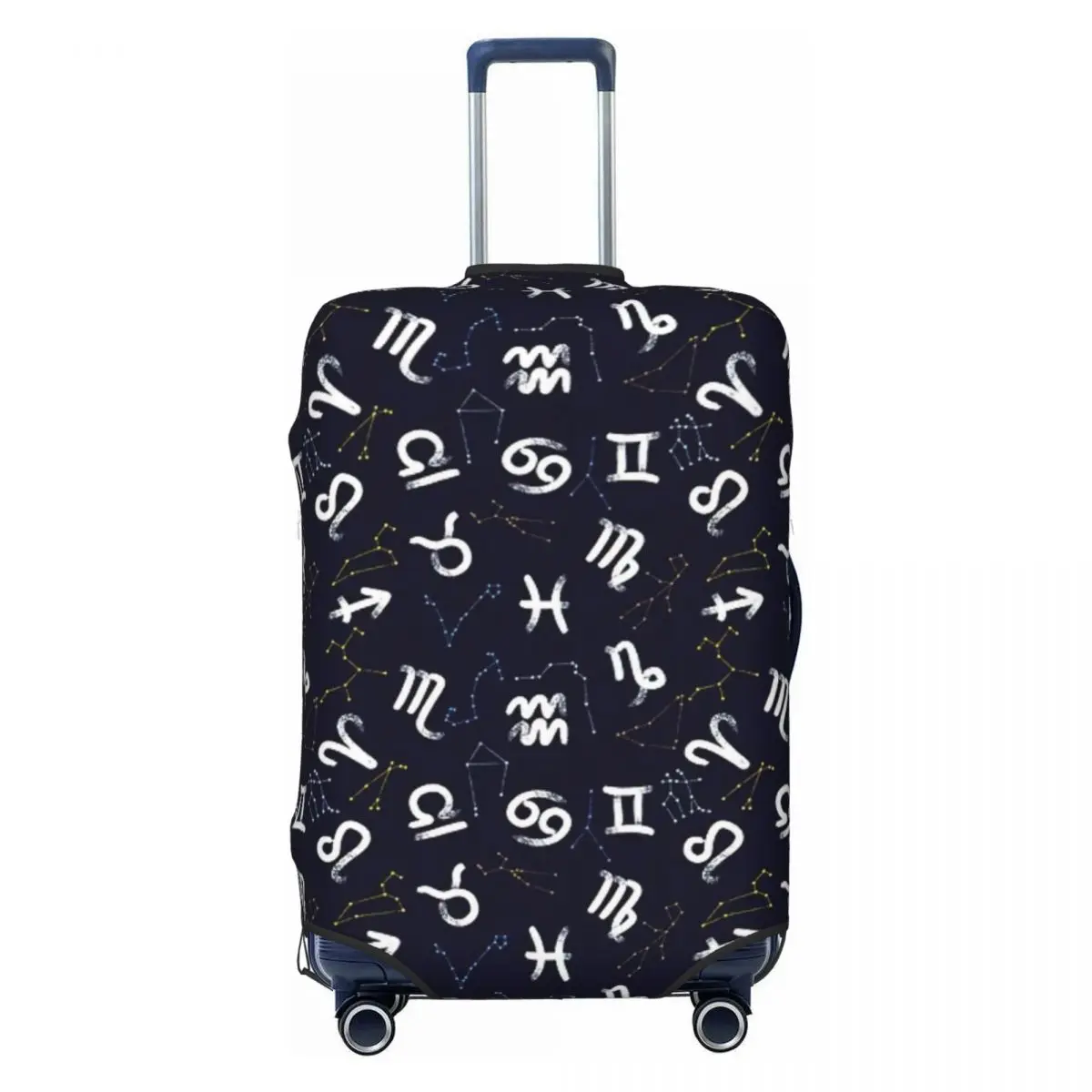 Constellation Print Luggage Protective Dust Covers Elastic Waterproof 18-32inch Suitcase Cover Travel Accessories