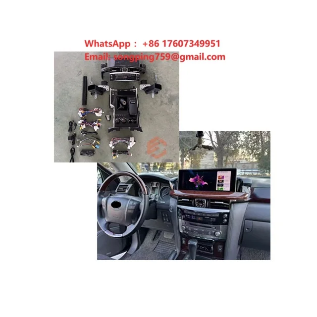 New Arrived 2021 Interior for Lexus Lx570 2008-2015.Completely Interior Upgrade for Lx570 Lhd and Rhd