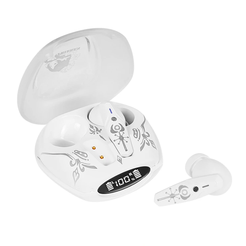 Frieren: Beyond Journey's End White TWS Earbuds HiFi Sound Quality Noise Reduction Customized Bluetooth 5.3 Wireless Earphones