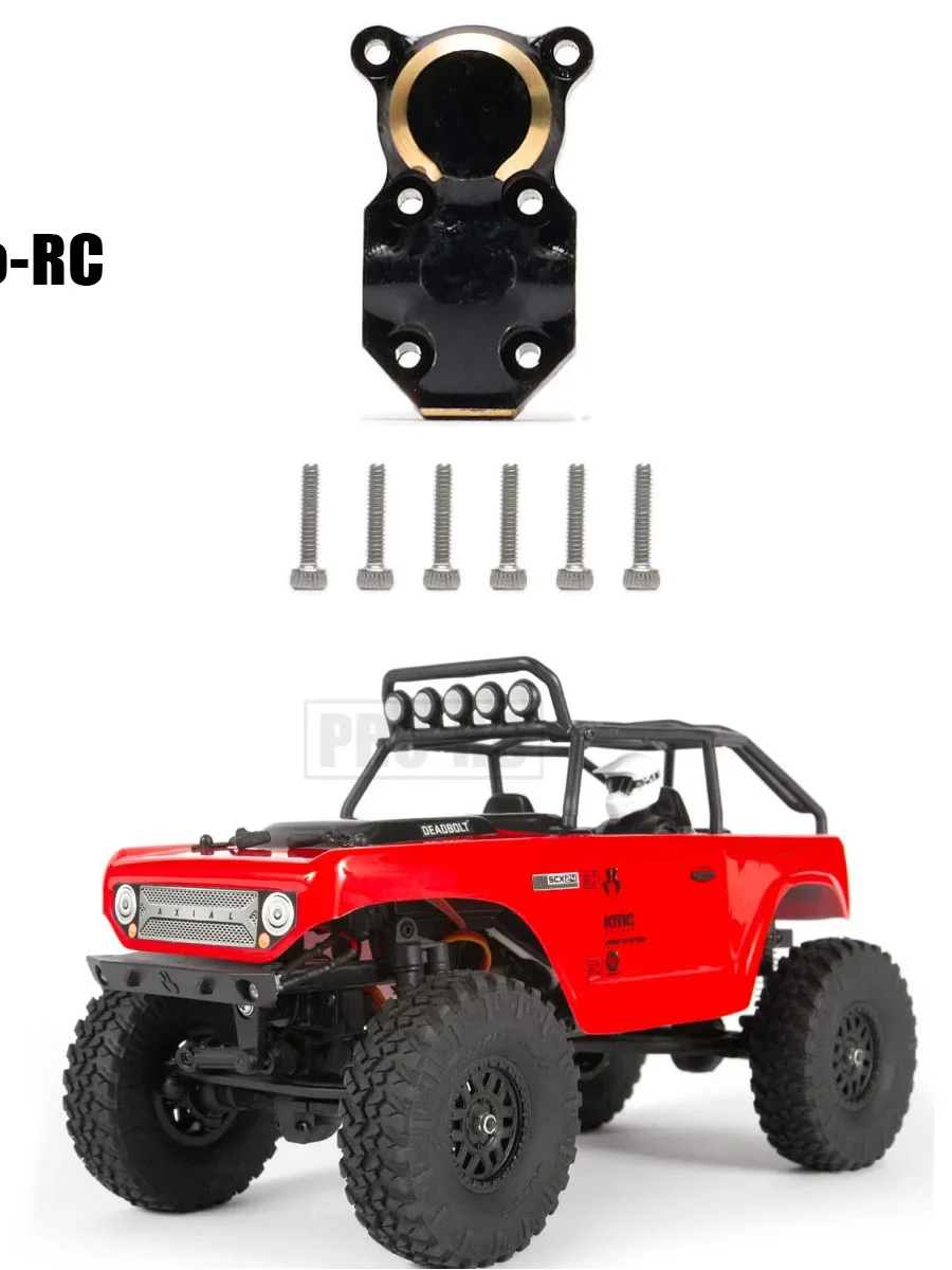 1 مجموعة سبيكة قوي جسر المحور غطاء للحماية ل RC الزاحف سيارة 1/24 محوري SCX24 90081 4WD AXI00004 ترقية أجزاء