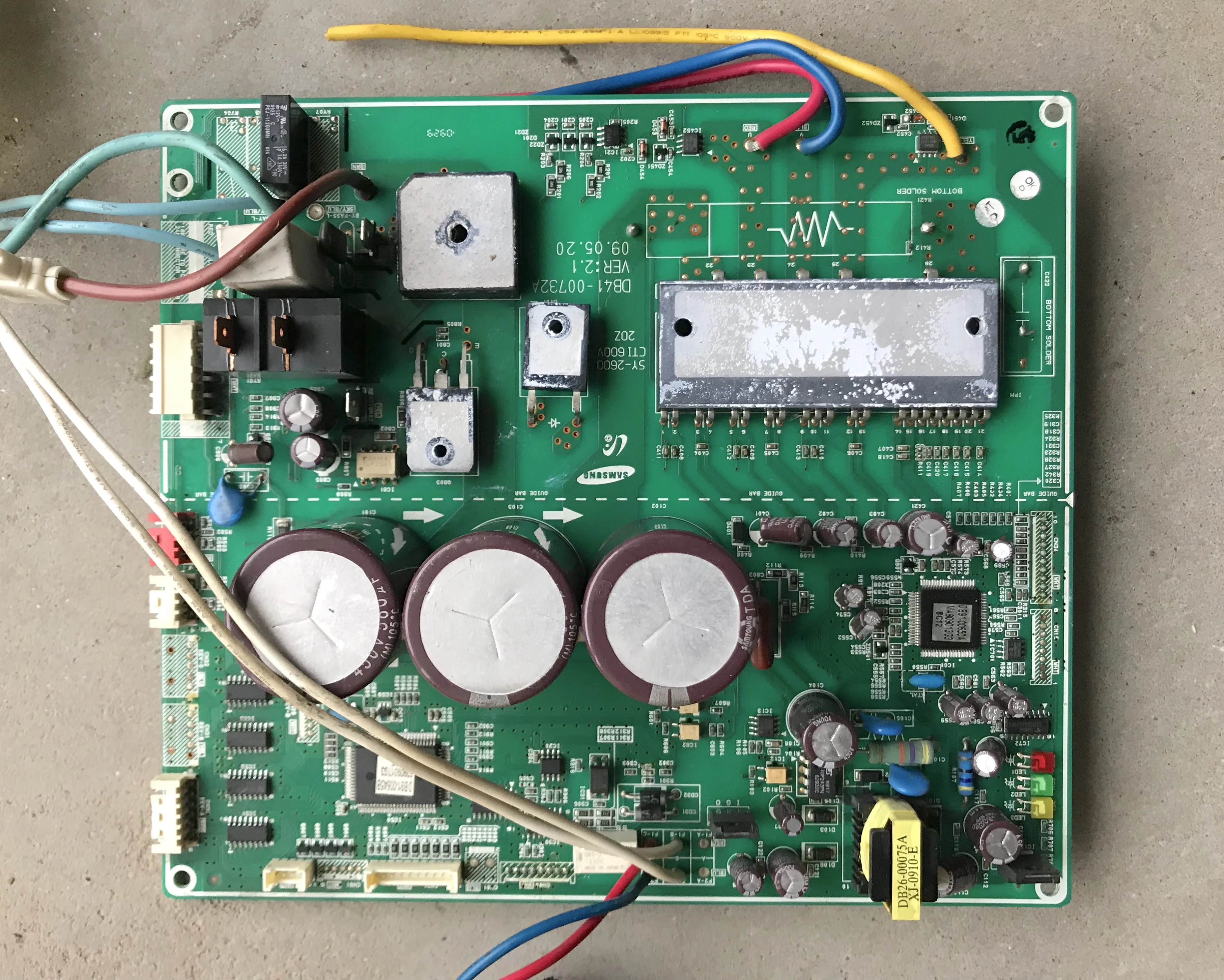 DB41-00732A SY-2600 CTI600V20Z main board circuit board