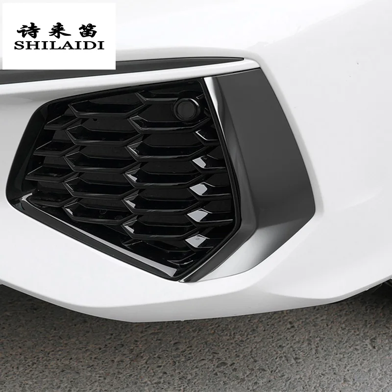 Auto Front Rear Bumper FogLight For Audi A3 8Y 2021-2023 Fog lights Grilles Grills Cover decoration Trim Accessories Car Styling