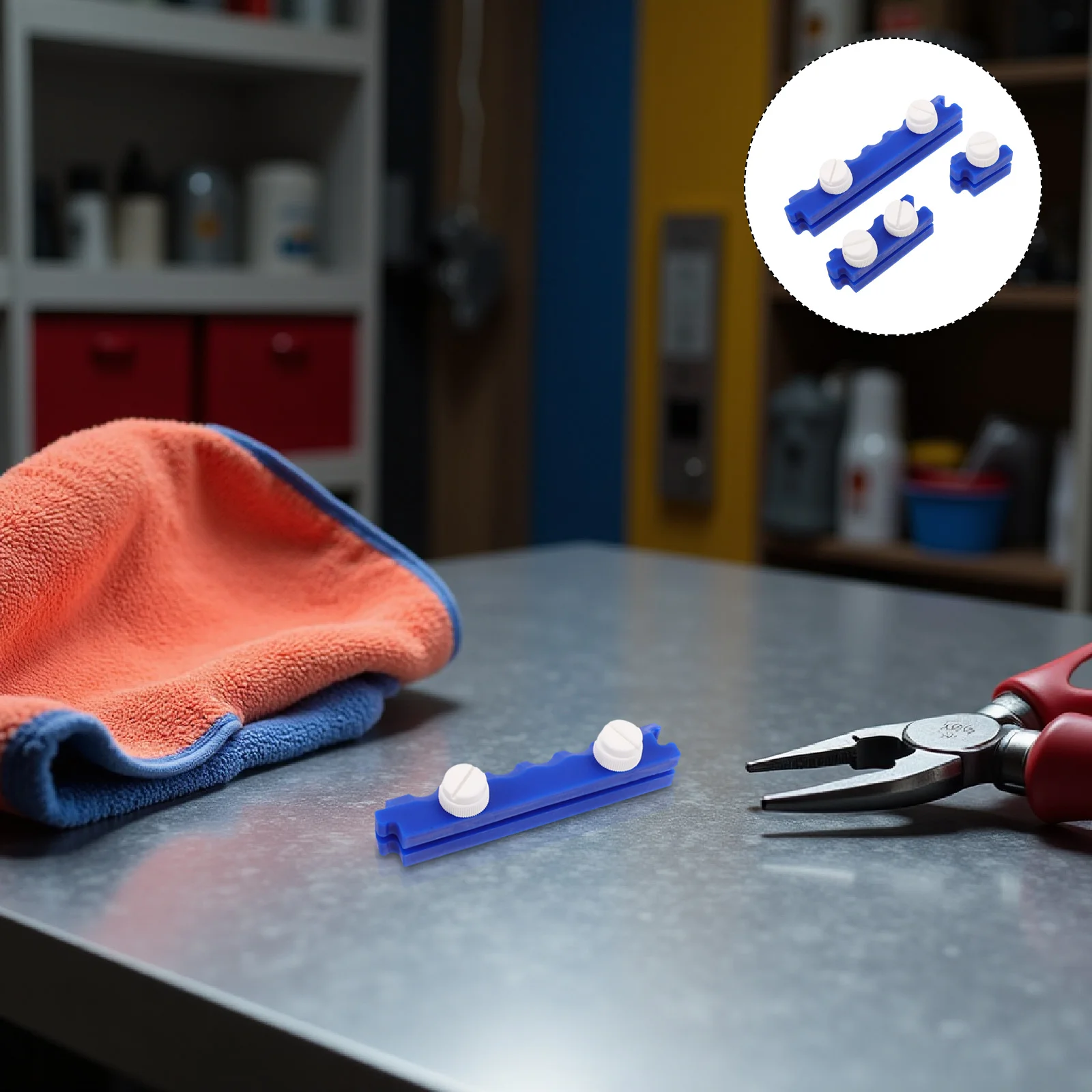 

3 set Auto Tool Kit Plastic Fulcrum Protector Clamp Hook For Paintless Dent Removal Universal Body Fixer Set