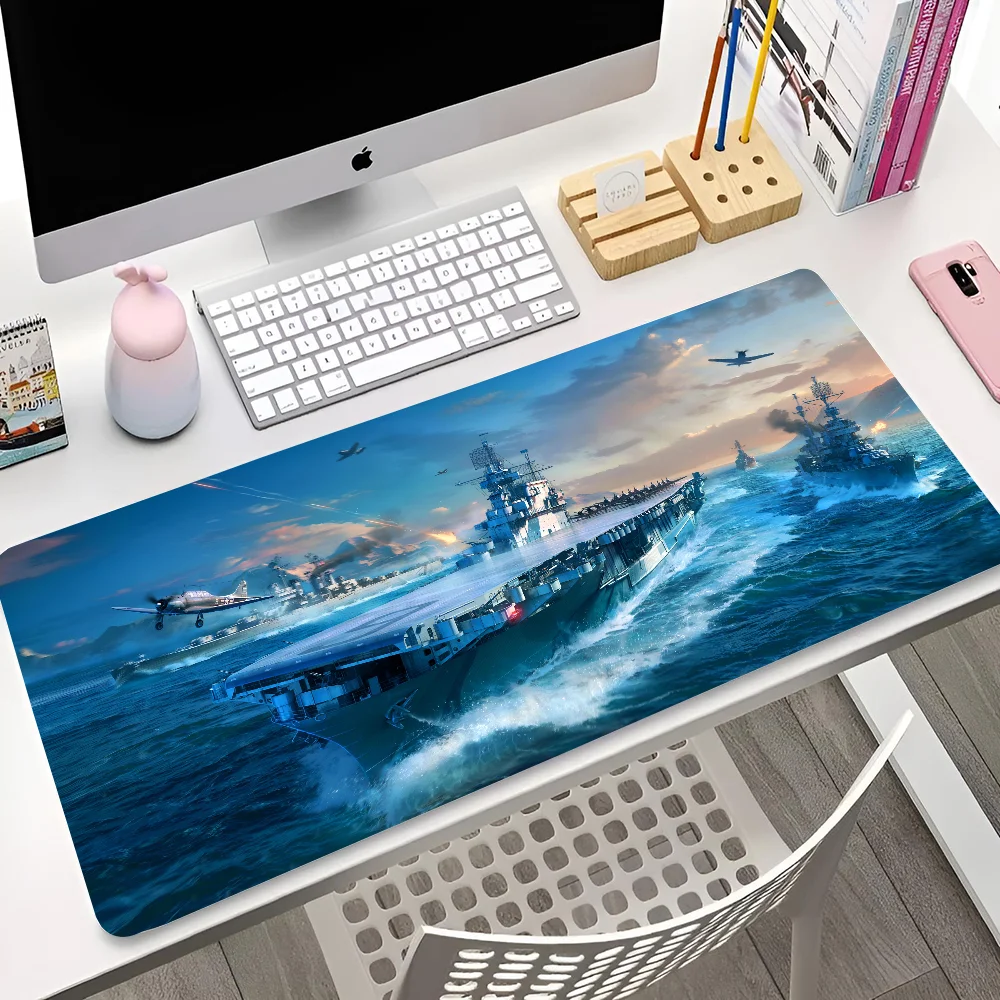 

1pc W-World Of W-Warships Mousepad Mouse Mat Desk Mat With Pad Gaming Accessories Prime Gaming XXL Keyboard Pad Padding Mat