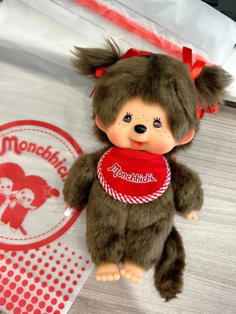 Hot Selling 20 Cm Kawaii Monqiqi Leuke Anime Pluche Pop Tas Hanger Marionet Decoratie Meisje Kinderen Paar Sleutelhanger Verjaardagscadeau