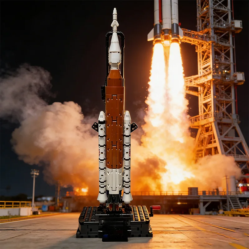 

New In Stock Rocket Space Launch System Creative Building Toys Perfect Birthday Party Gift for Children Adults Building Block