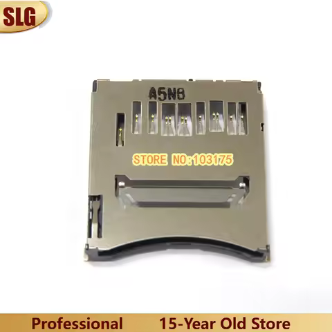 Original New SD memory card slot holder Assy for Canon 6D2 6D Mark II 6DII 5D4 750D 760D Kiss X8i T6i 00D 70D 77D 80D 100D 200D