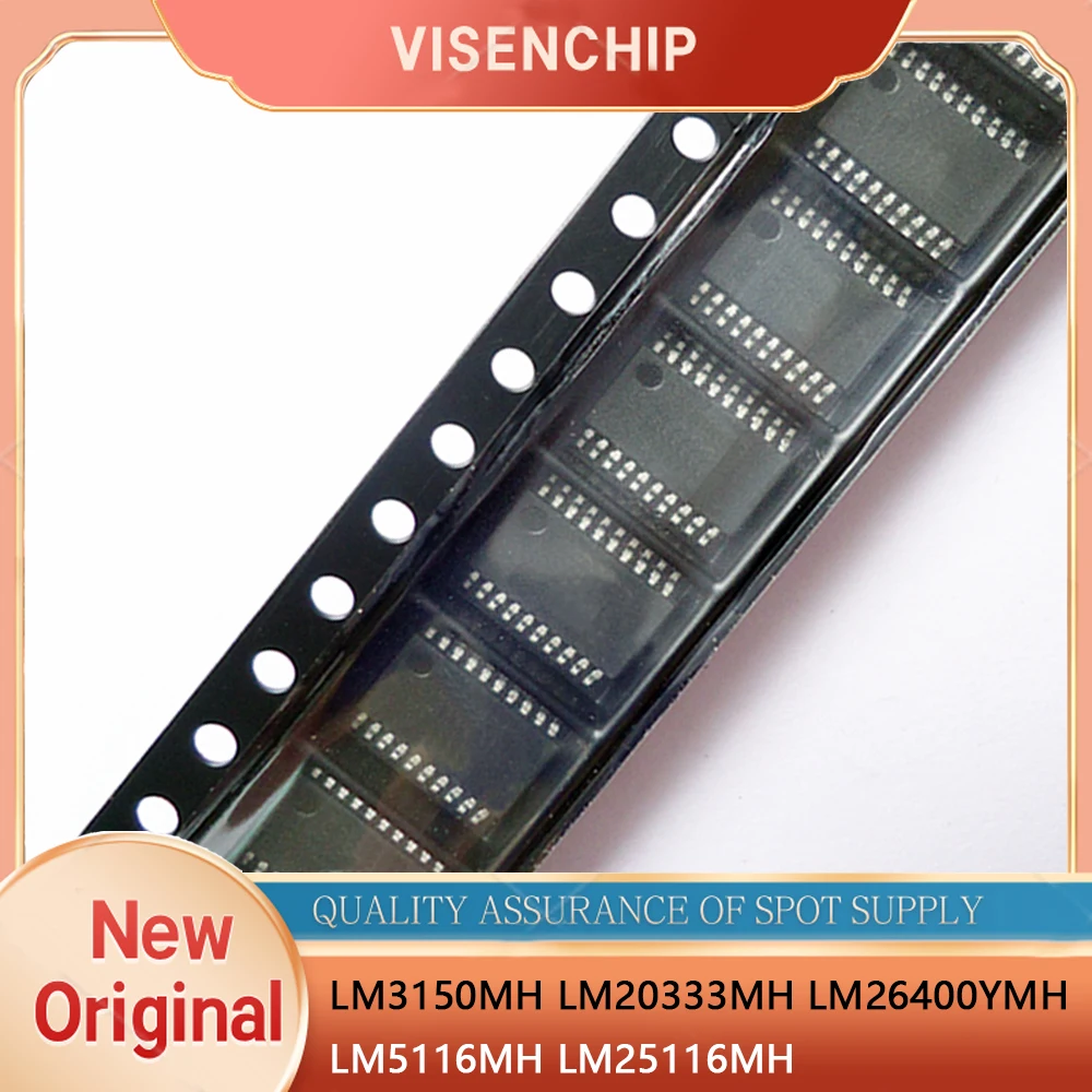 5pieces New LM3150 LM5116 LM20333 LM25116 LM26400 LM3150MH LM5116MH LM20333MH LM25116MH LM26400YMH HTSSOP