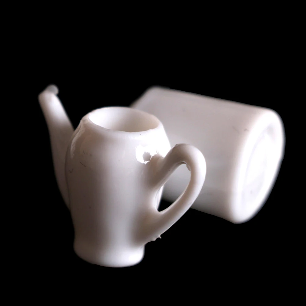 10 stuks poppenhuis miniatuur ware theeservies model mini eetwaren theeservies schotel kop plaat poppenhuis decor accessoires-speelgoed