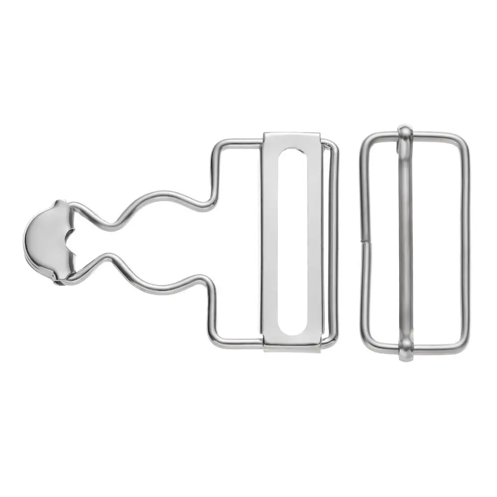 

Sewing Accessories Metal Overalls Fasteners Denims Dungaree Buckles Suspender Brace Clips Jeans Brace Buttons