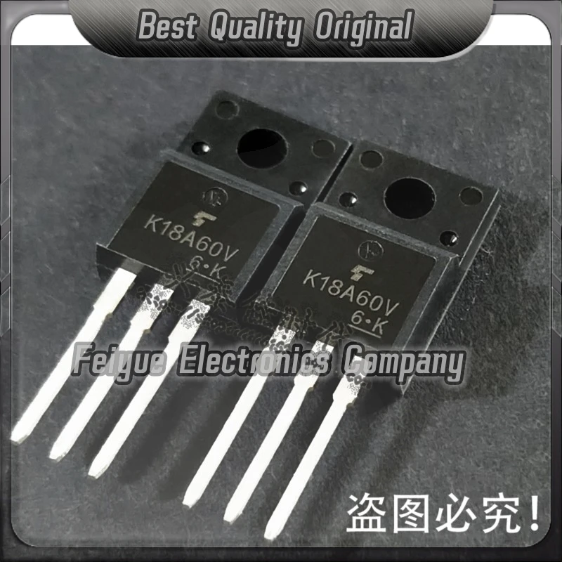 5PCS-20PCS  K18A60V TK18A60V 18A/600V TO-220F N MOS 2 Best Quality Imported Original