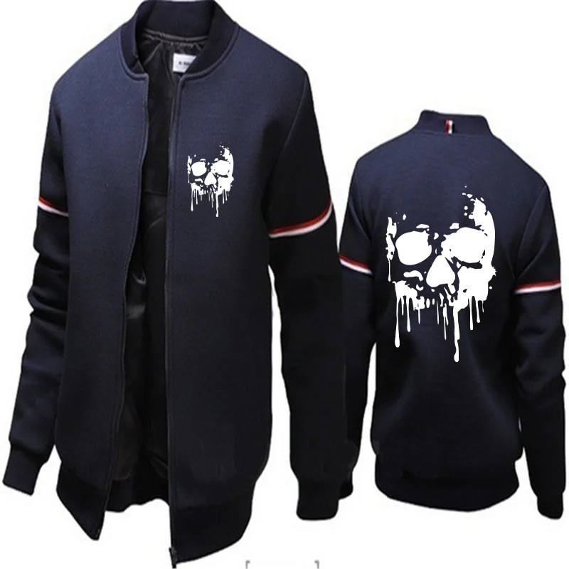 Casual Baseball Clothing Men\'s American Retro Coat Tops Pilot Jacket New Trend