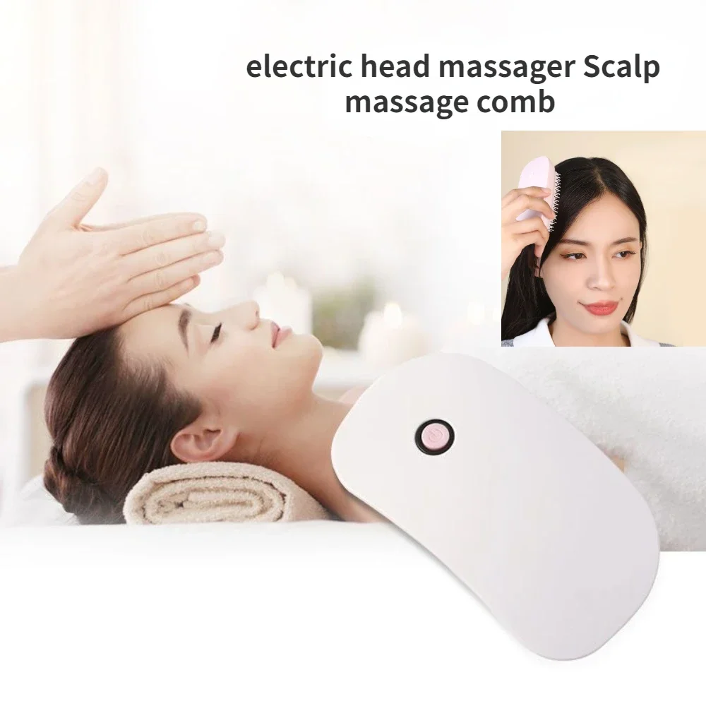 

Electric Head Massager Vibrating Scalp Massage Meridian Comb Neck Antistress Relax Body Massage Remove Muscle Tension Tiredness