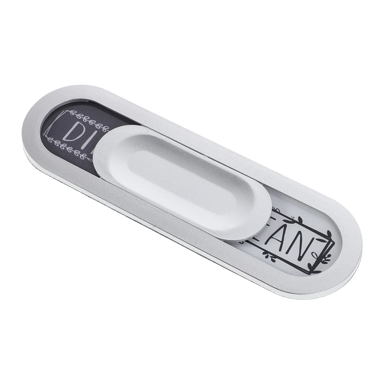 Lavastoviglie magnetico Pulito Segnale sporco Magnete da cucina decorativo grigio chiaro per frigorifero Lavatrice Lavastoviglie magnetico